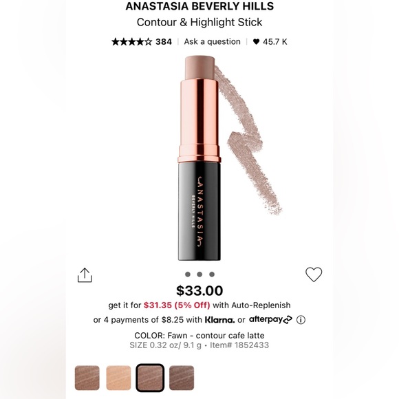 ABH Stick Foundation -Contour - Picture 4 of 5